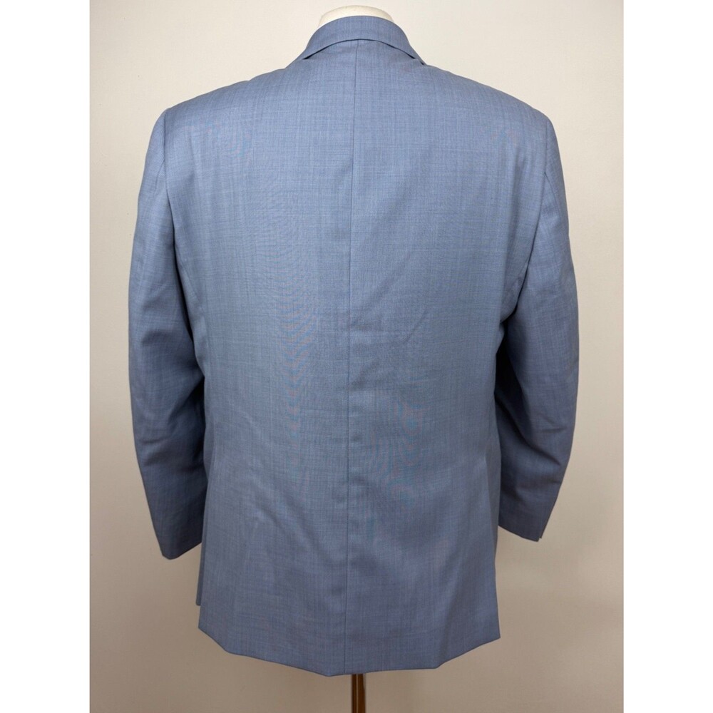 $450 NEW MICHAEL KORS MENS 42S LIGHT BLUE WOOL BLAZER SPORT COAT SUIT JACKET - Picture 8 of 10